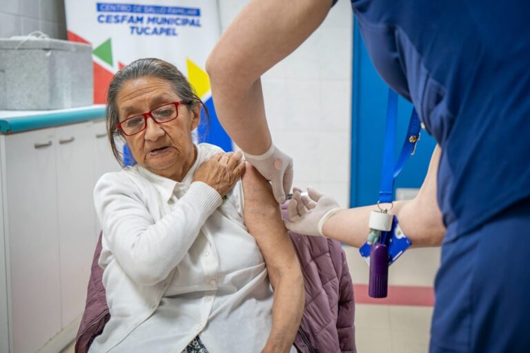 Región del Biobío alcanza un 60% de inmunización contra la Influenza