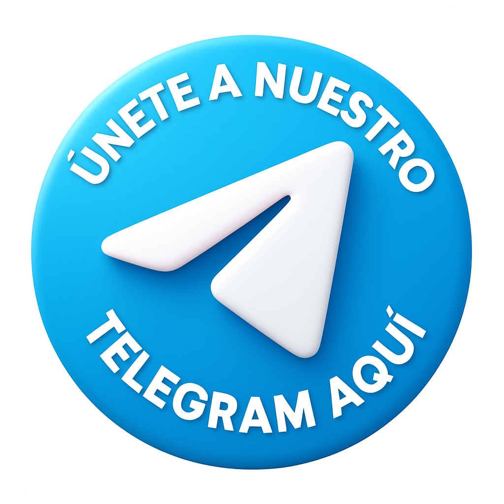 Únete a nuestro canal de Telegram