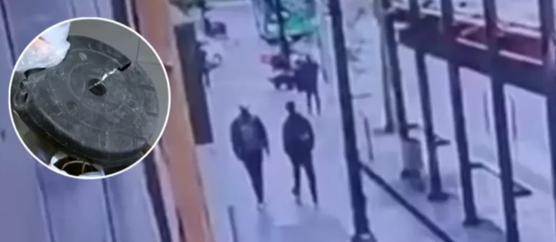 IMPACTANTE ACCIDENTE: joven resulta herido tras CAIDA DE PESA desde edificio