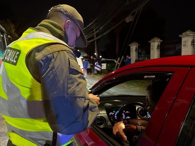 Más de 200 controles de alcohol y drogas marcan inicio de fiscalizaciones por fin de semana largo en Biobío