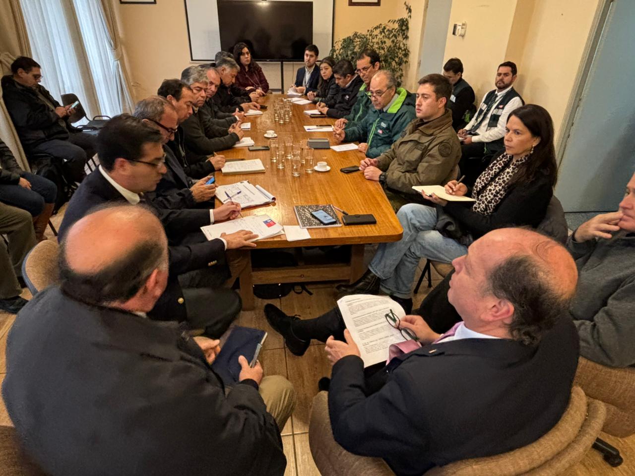 Autoridades activan mesa provincial para reforzar la seguridad en sectores rurales del Biobío