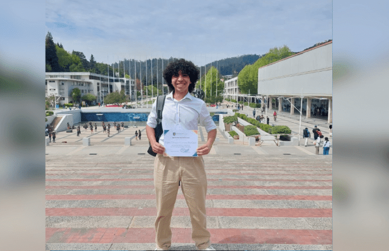 Joven de Talcahuano representará a Chile en campamento científico de Estados Unidos