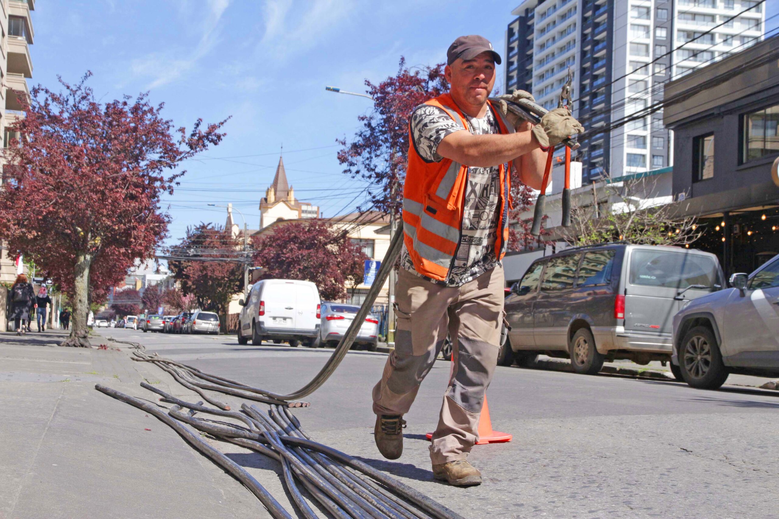 “Chao Cables” en el Biobío