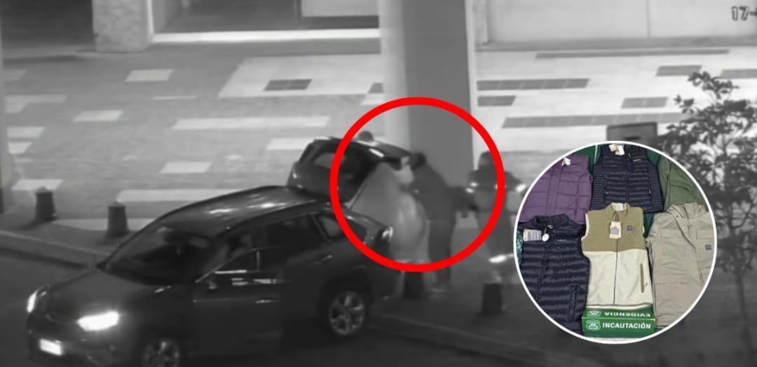 DETIENEN a SUJETO con PRENDAS ROBADAS tras MILLONARIO ASALTO a tienda del MALLPLAZA TRÉBOL