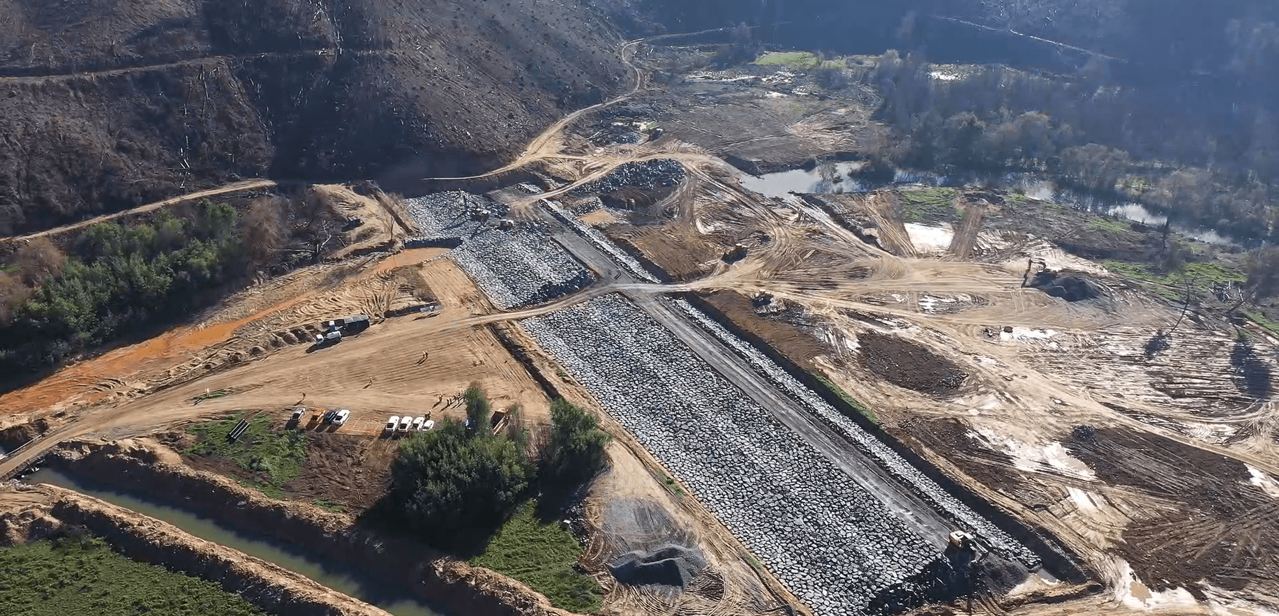 Nuevo sedimentador del Río Andalién presenta un 43% de avance, pero ¿cómo funciona?