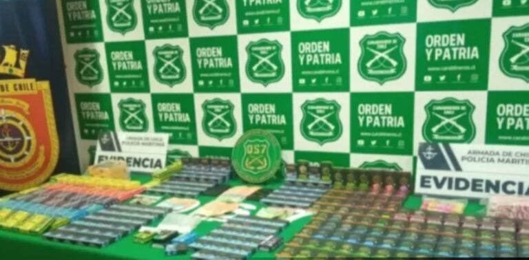 CAE BANDA que intentaba INGRESAR HACHÍS y KETAMINA por concurrido aeropuerto