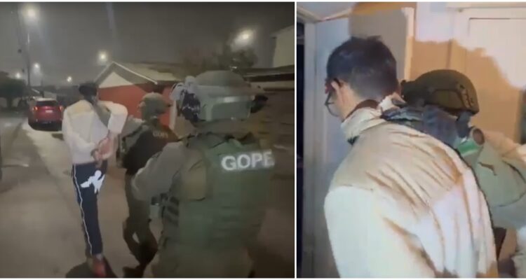 Video muestra DETENCIÓN de sujeto que BALEÓ a mujer en HUALPÉN