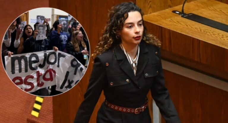 Diputada JAVIERA RODRÍGUEZ denuncia AGRESIONES durante actividad en la Universidad de Chile