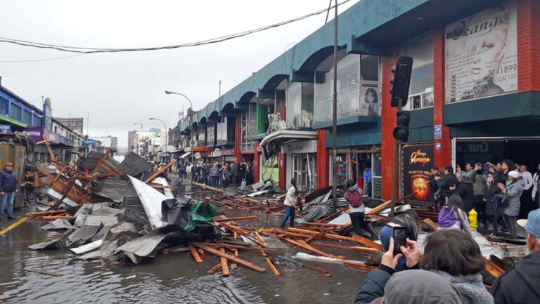 2019: El histórico paso de tornados y trombas marinas en el Biobío