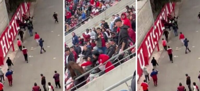 VIOLENTOS INCIDENTES en La Portada: hinchas de La Serena AGREDIERON a seguidores de Colo Colo