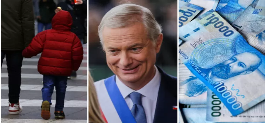Kast anuncia ayuda económica de  mil por hijo para aliviar el bolsillo de los hogares