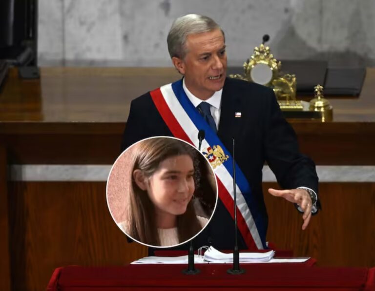 NIÑA de 11 años entrega carta al PRESIDENTE Kast y le pide MAYOR SEGURIDAD