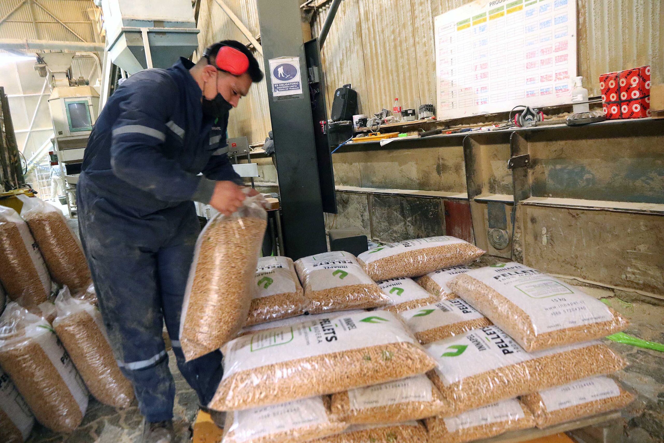 Energía afirma que hay suficiente stock de pellet para la temporada, pese a cierre de fábrica