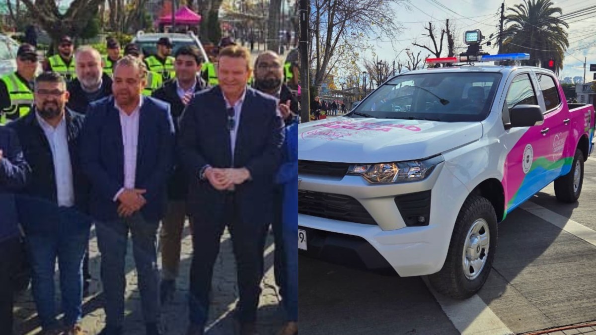 Penco FORTALECE su SEGURIDAD con las dos primeras camionetas municipales BLINDADAS de la Región y un total de 14 INSPECTORES municipales