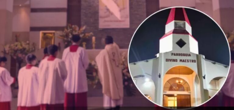 BALACERA en parroquia de INTERRUMPE CELEBRACIÓN RELIGIOSA y deja un HERIDO