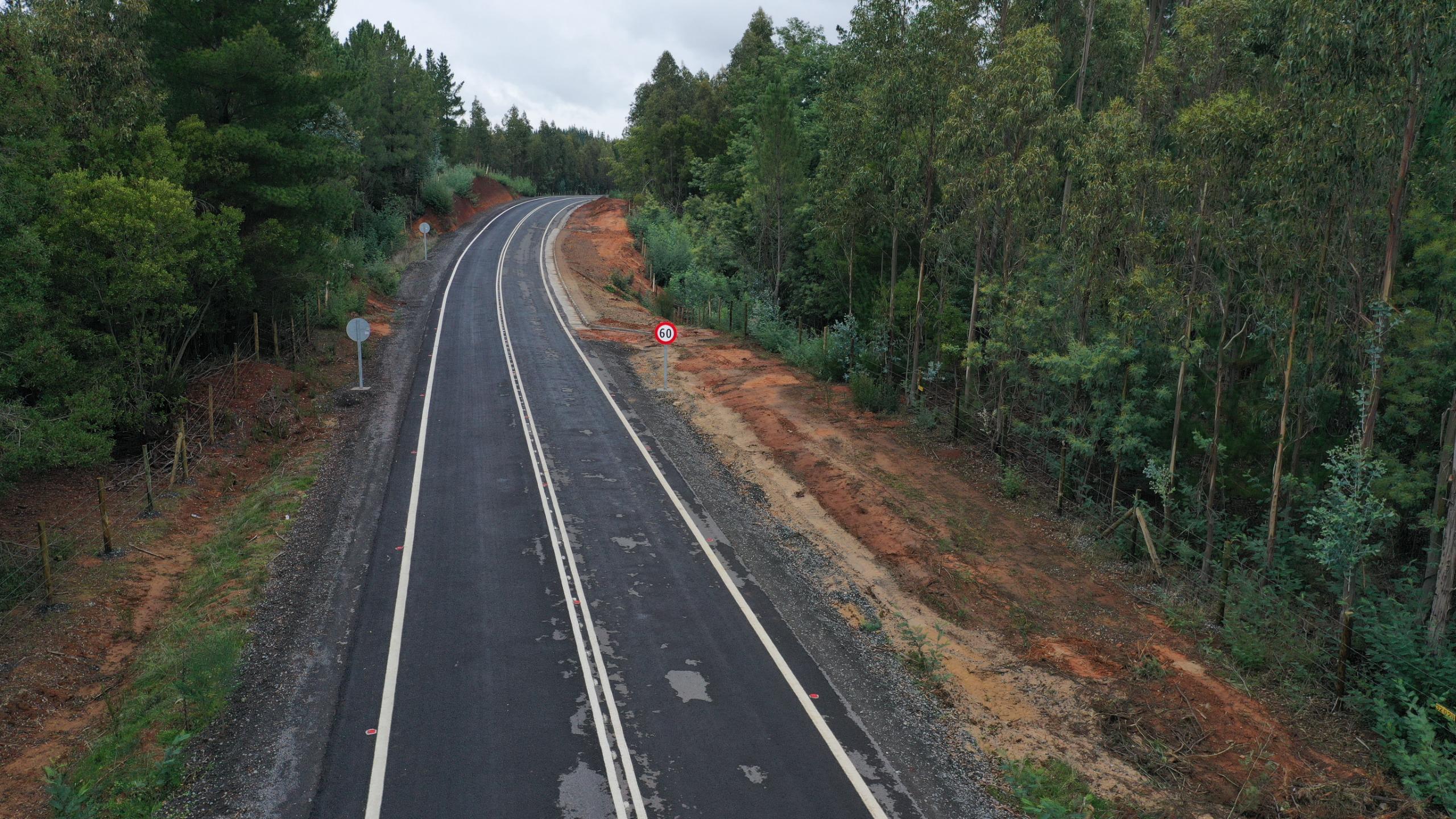 Histórica pavimentación de la ruta Yumbel-Rere es inaugurada tras décadas de espera rural