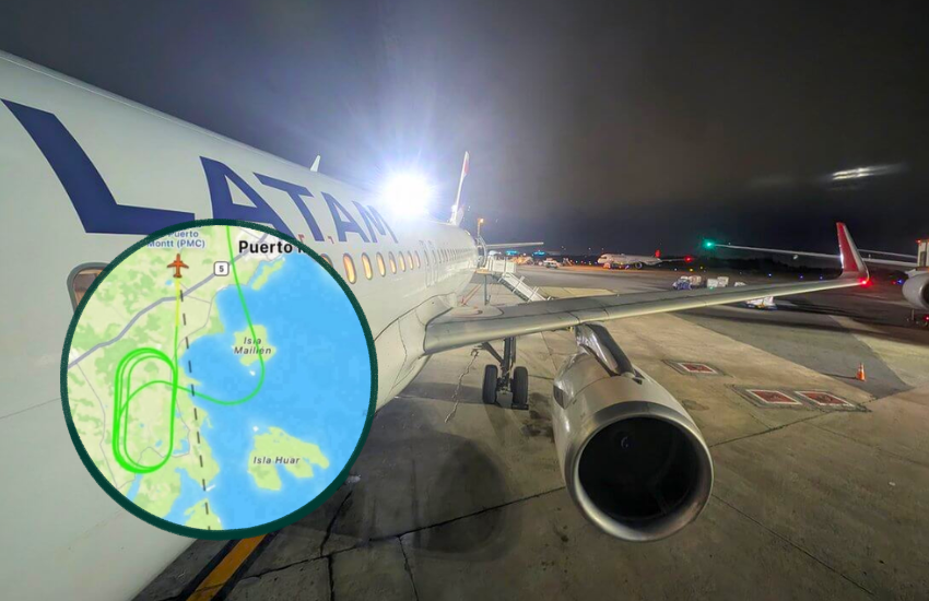 Vecino de Talcahuano relata minutos de angustia en vuelo a Punta Arenas: avión habría impactado con aves