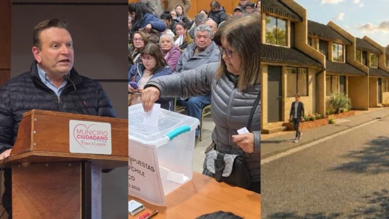Más de 200 FAMILIAS de Penco VOTARON y APROBARON los proyectos de sus FUTURAS VIVIENDAS de reconstrucción