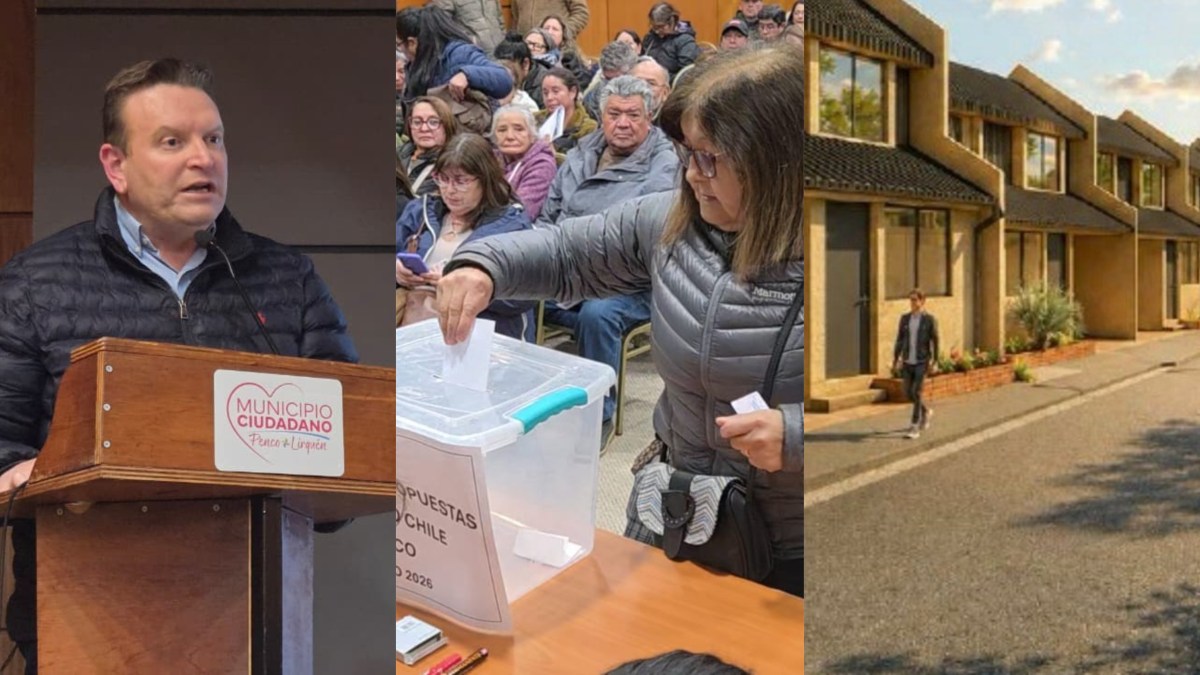 Más de 200 FAMILIAS de Penco VOTARON y APROBARON los proyectos de sus FUTURAS VIVIENDAS de reconstrucción