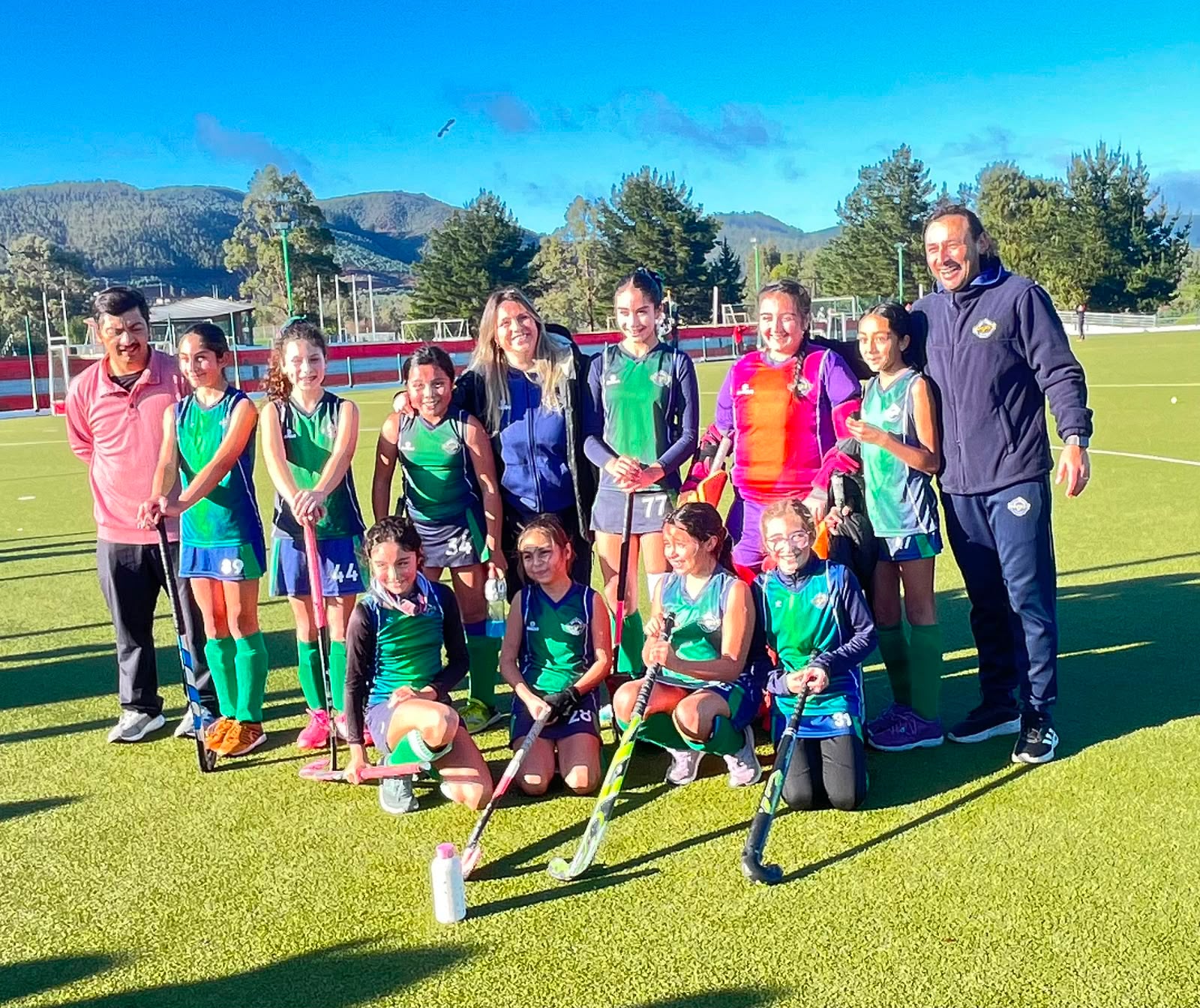 Club Wessex en lo más alto: campeonas nacionales del hockey Sub 12