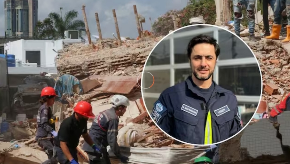 RESCATISTA chileno ADVIERTE que el tipo de COLAPSO en Venezuela reduce las posibilidades de encontrar SOBREVIVIENTES