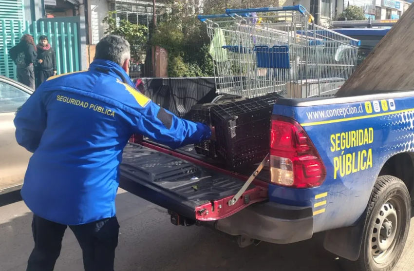 Nuevo operativo en contra del comercio ambulante cerca del Hospital Regional