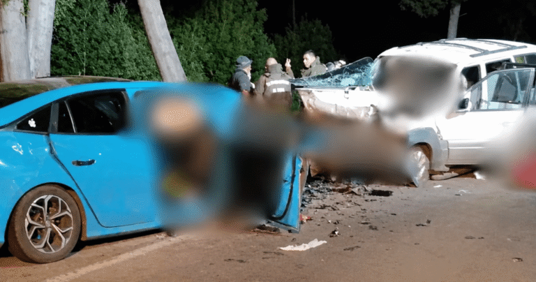 TRÁGICA COLISIÓN en Carahue deja un FALLECIDO y DOS PERSONAS en ESTADO GRAVE