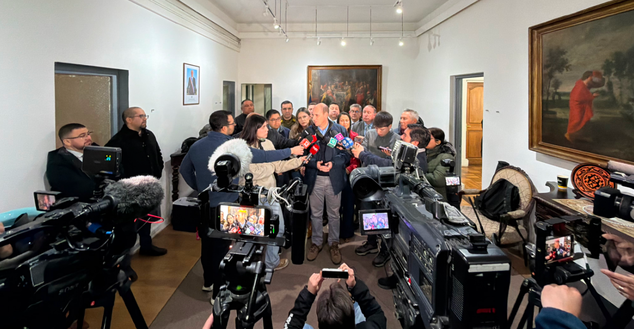 Ministro Arrau encabezó comité policial en Biobío y articuló trabajo regional en seguridad: “Fue una gira provechosa”