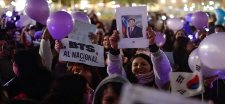 «BTS al Nacional» fans convocan marchas simultáneas en 11 ciudades de Chile este domingo
