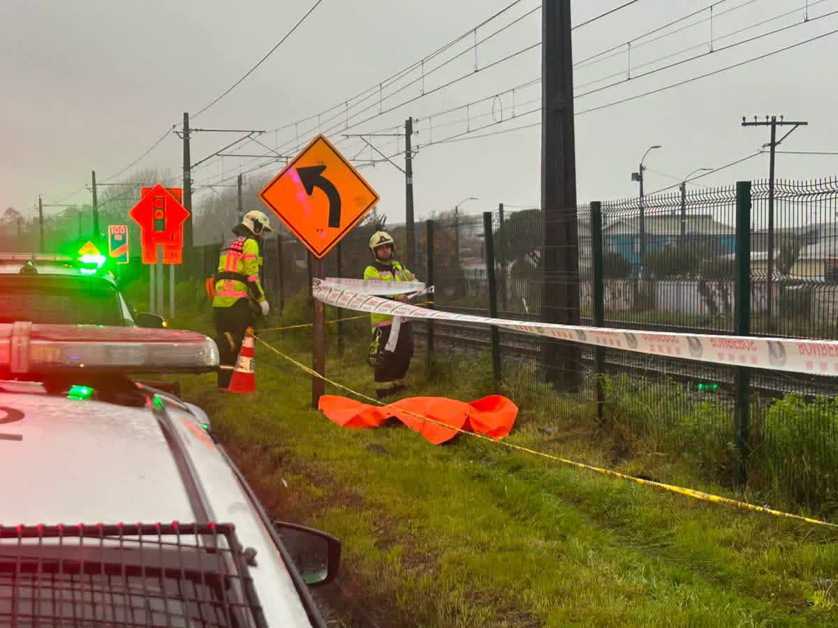 URGENTE: Encuentran CADÁVER a un costado de la RUTA 160, altura puente los BATROS, San Pedro de la Paz