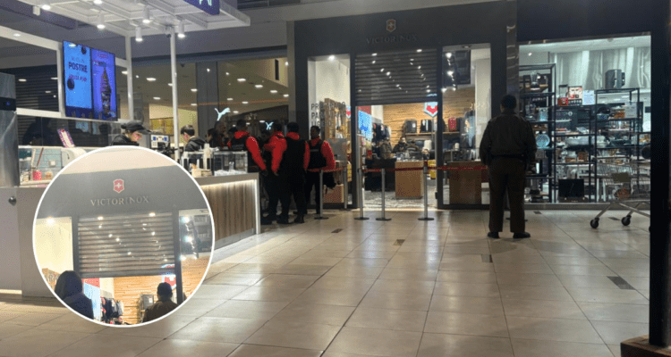 Delincuentes DISFRAZADOS de repartidores ASALTAN tienda en Mall Plaza del Trébol, botín superó los 60 MILLONES