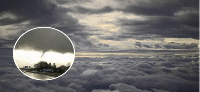 Directemar emite aviso de probables nubes convectivas asociadas a trombas marinas para 4 regiones