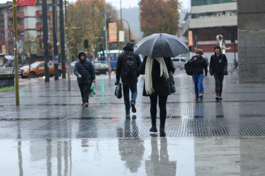 Sistema frontal: declaran Alerta Temprana Preventiva para toda la Región del Biobío