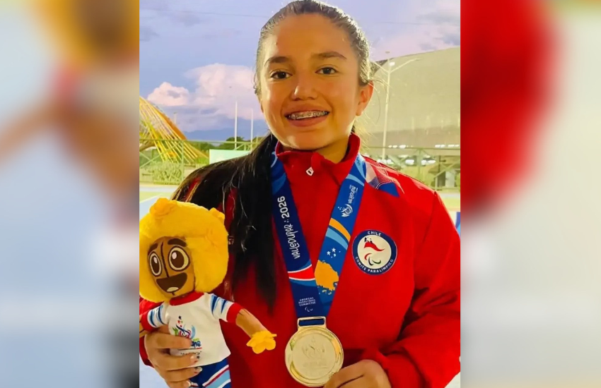 Isabella Michela consigue medalla de plata en los Juegos Parasuramericanos Valledupar