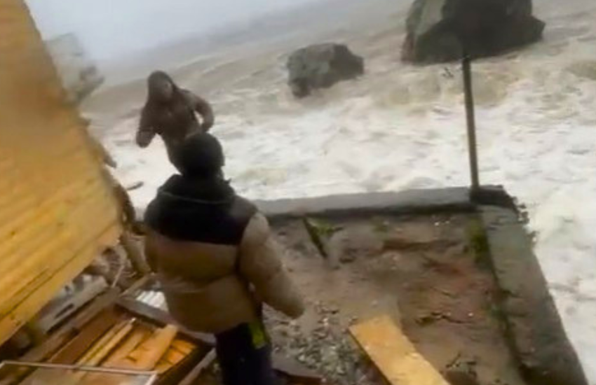 Emergencia en Talcahuano: ocho integrantes de una familia fueron rescatados en Caleta Tumbes