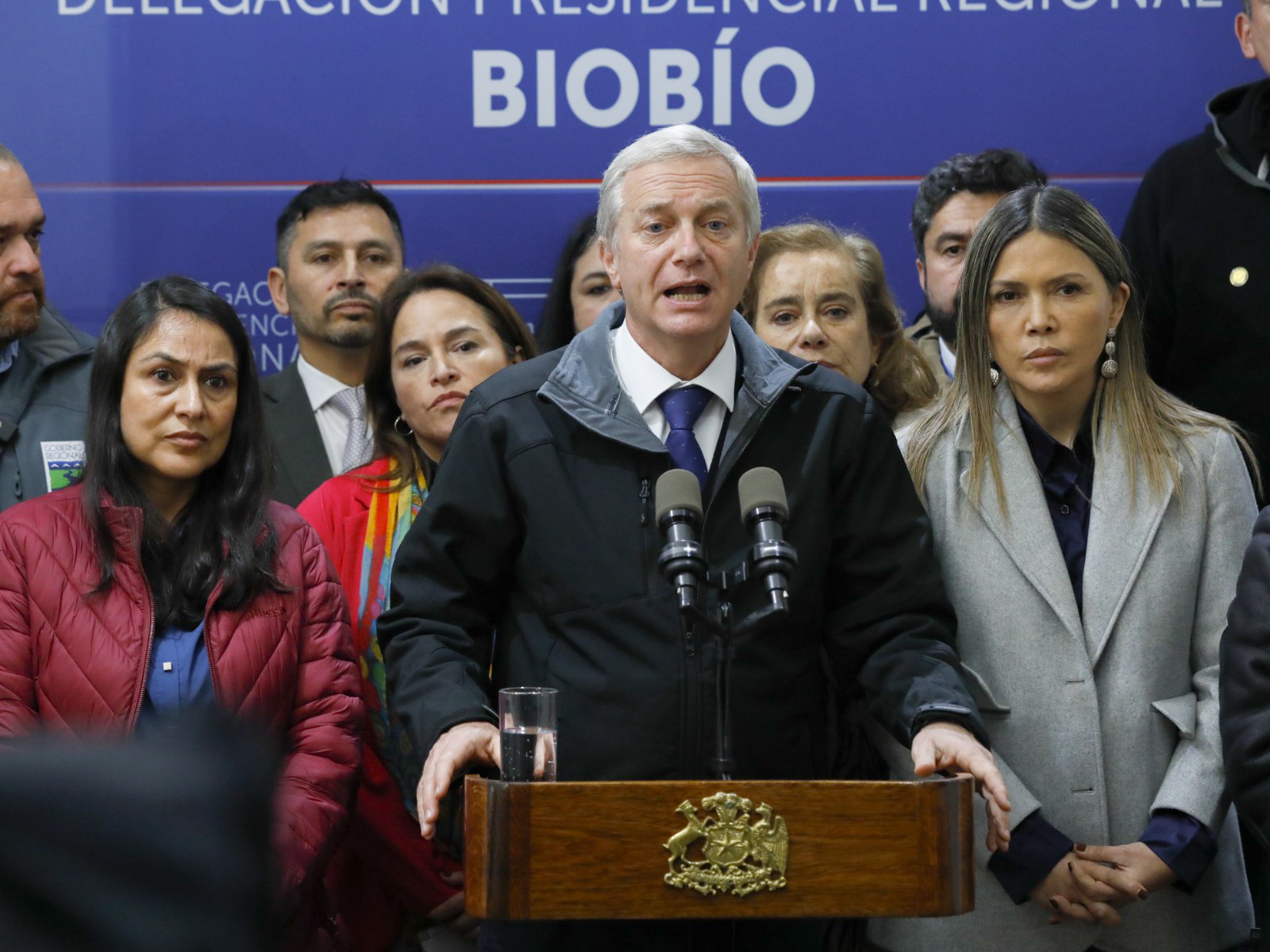 Biobío: Presidente Kast encabeza Mesa de Coordinación ante sistema frontal
