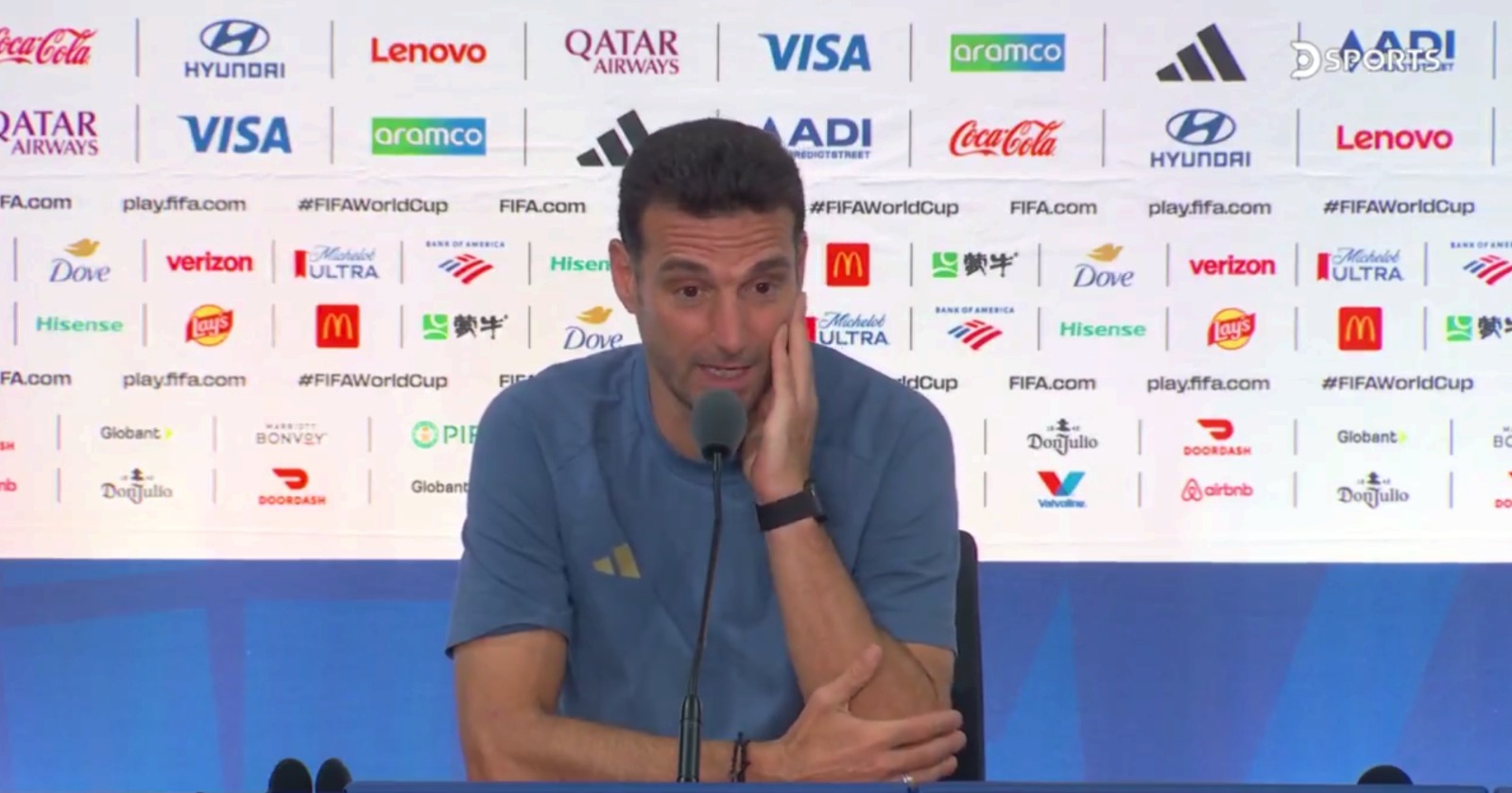 Lionel Scaloni: “Hablaré con el presidente para seguir, respetaré el contrato”