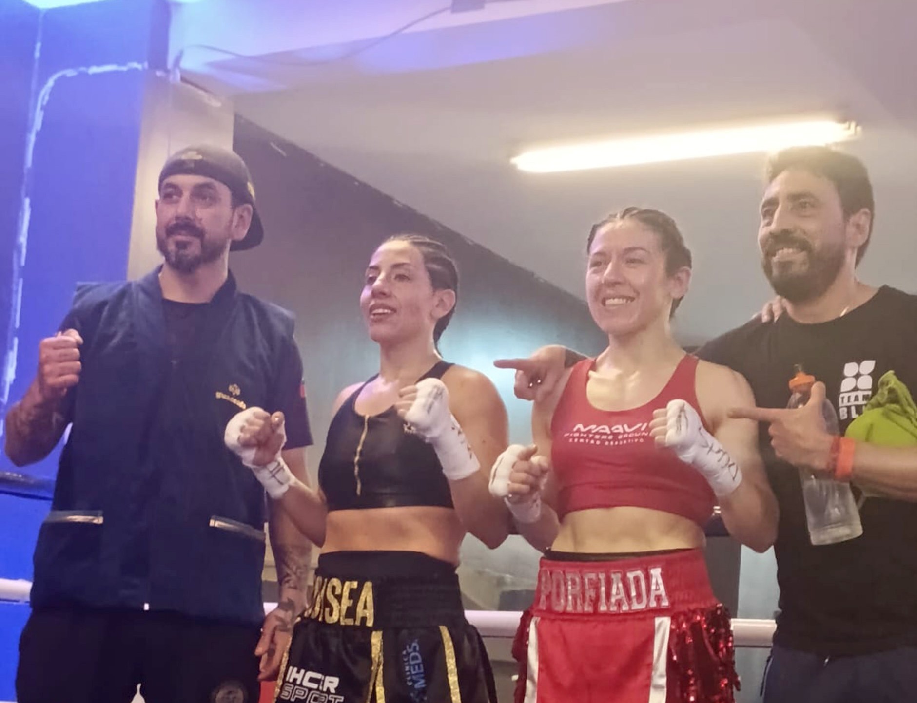 Ellas levantan el boxeo: con hinchadas y alto nivel