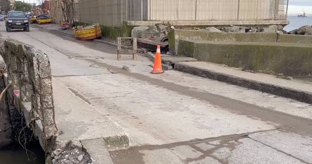 Por daños en puente El Melón: realizan desvíos de transporte público en Penco