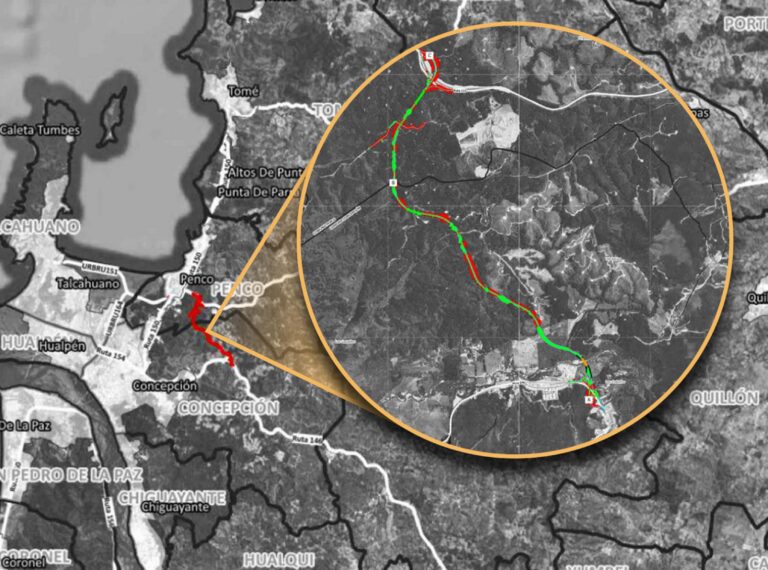 Proyecto para crear bypass entre Penco y ruta Concepción-Cabrero inicia evaluación ambiental