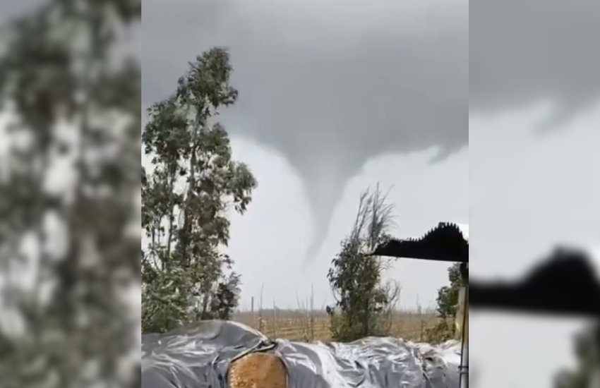 Tornado afecta a Chillán Viejo: una familia resultó afectada y Senapred confirma actividad tornádica