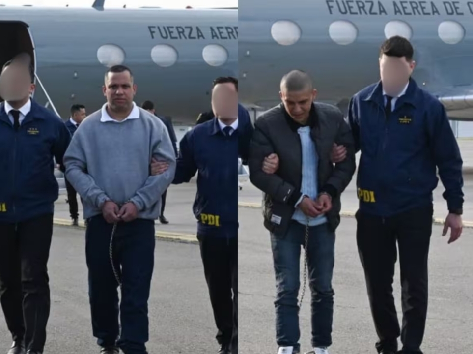 LLEGAN a Chile “El Turko” y “El Gocho”, IMPUTADOS por el SECUESTRO y HOMICIDIO de Ronald Ojeda