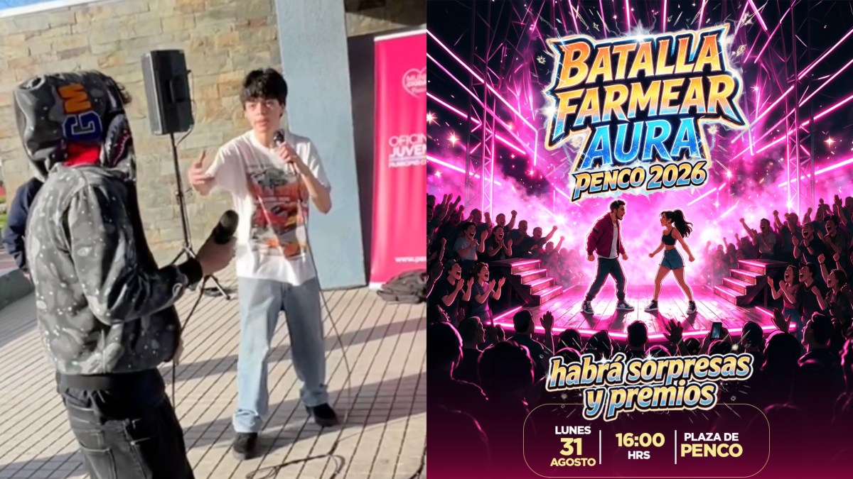 De TIKTOK a la Plaza de PENCO : La primera “Batalla FARMEAR AURA” llega este LUNES a la comuna