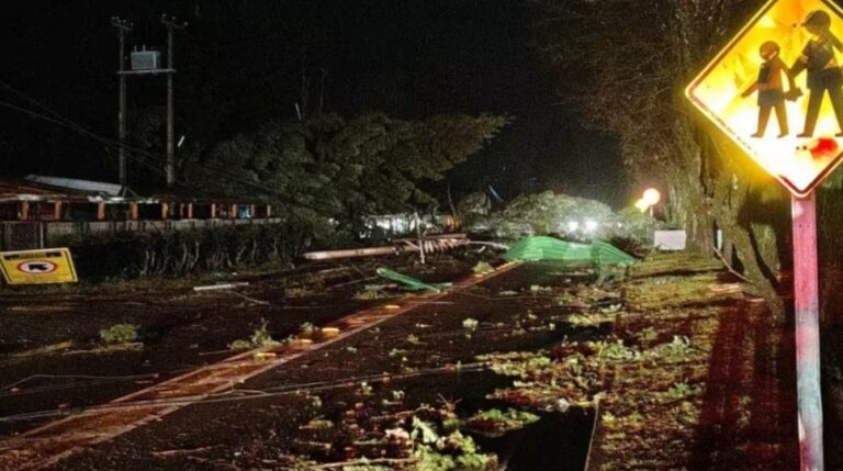 FENÓMENO con CARACTERÍSTICAS de TORNADO deja ocho VIVIENDAS AFECTADAS y DAÑOS en Ñuble