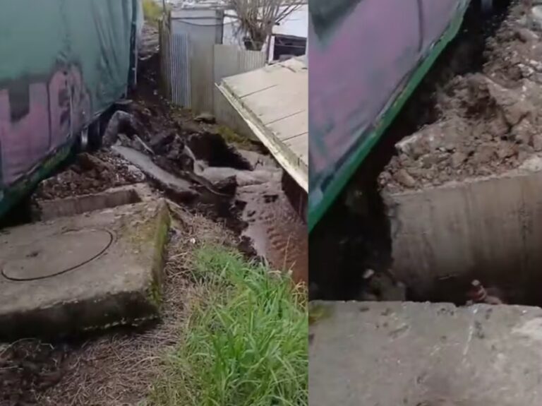 DESCARRILAMIENTO de tren DEJA a más de 100 CLIENTES SIN AGUA POTABLE en Lota