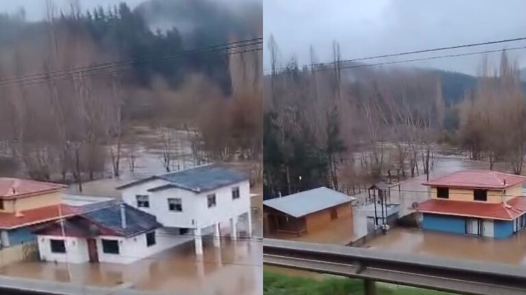 Senapred ordena EVACUAR sectores de NACIMIENTO por DESBORDE de RÍOS en la región del BIOBÍO