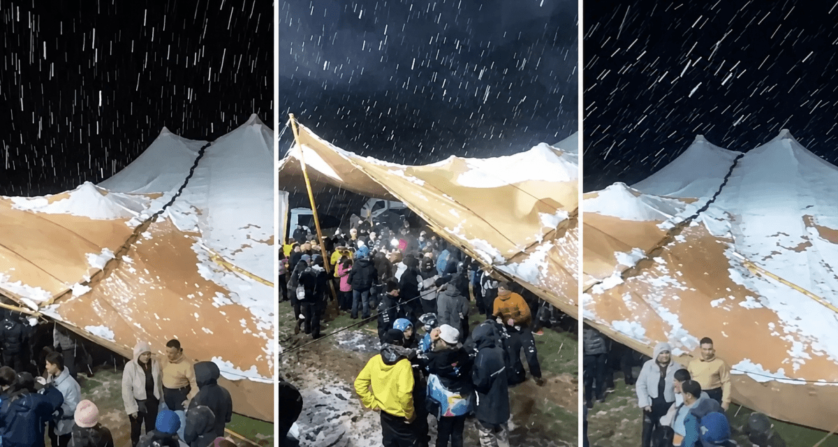 COLAPSO de CARPA en FESTIVAL de Las Trancas genera POLÉMICA por AUTORIZACIÓN en MEDIO de ALERTA ROJA
