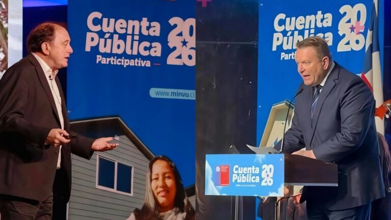 Ministro Poduje realiza CUENTA PÚBLICA en PENCO y anuncia HOJA DE RUTA para reconstrucción