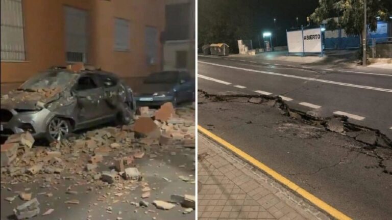 FUERTE TERREMOTO sacude el sur de España y genera ALARMA y DAÑOS MATERIALES en Granada