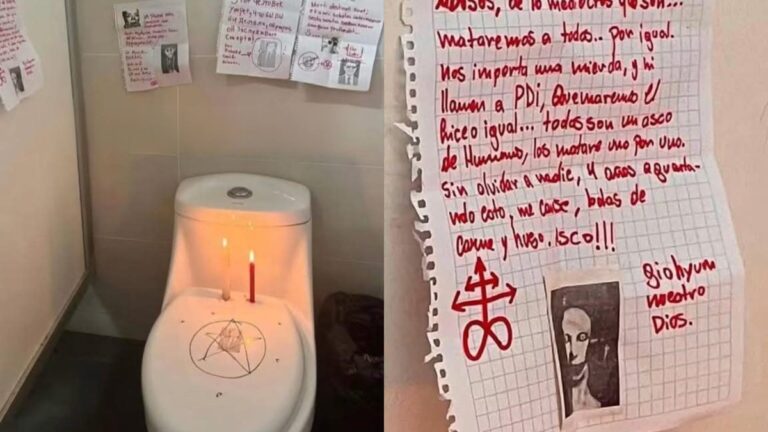 Ritual SATÁNICO obliga a SUSPENDER las CLASES en liceo del BIOBÍO